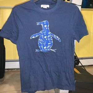 Penguin Brand Blue Tshirt